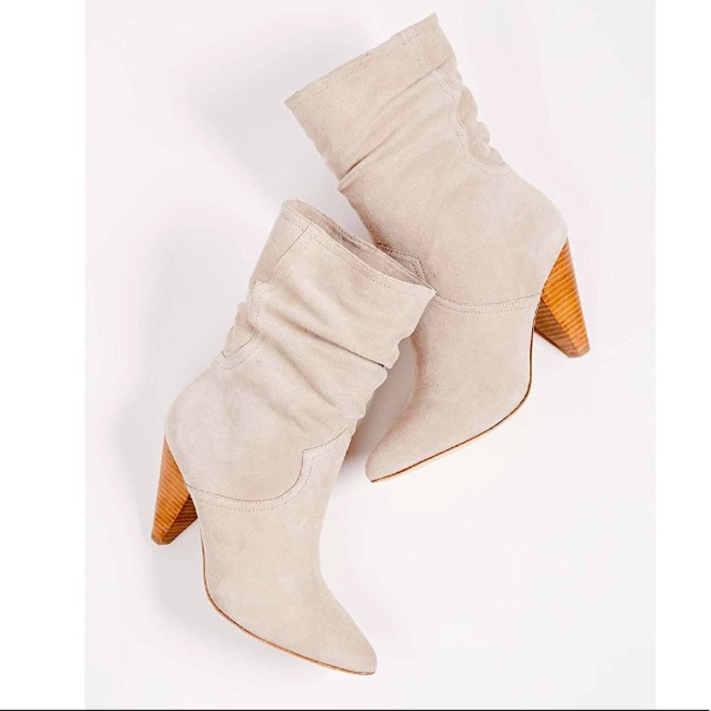 Joie Women's Gabbissy SL Boots Taupe Calf Suede